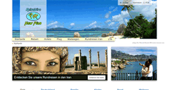 Desktop Screenshot of newplan-travel.de